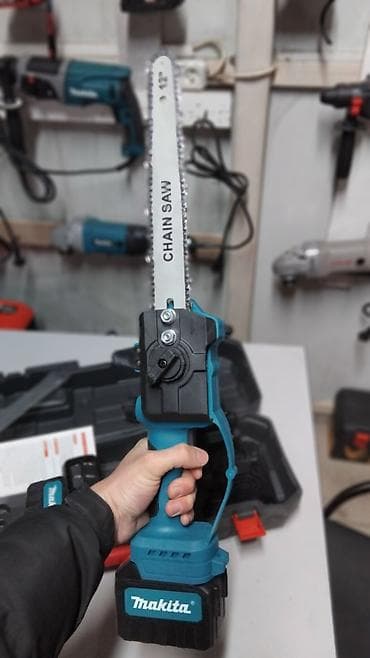 Пилы: Мини-пила Новый, Аккумуляторные, Makita, Цепная, Бесплатная доставка — 1