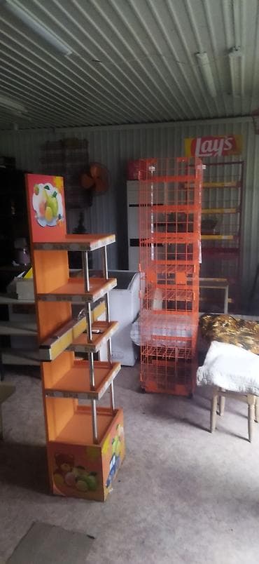 оборудование для продуктового магазина: Торговое оборудование для магазина - Высокие стеллажи с множеством — 3