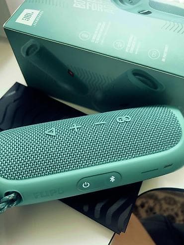 krk rokit: JBL Flip 5 - портативная колонка, почти новая Продаётся портативная — 1