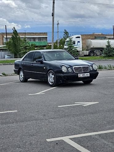 кирг шёлк: Mercedes-Benz E-Class: 1996 г., 2 л, Кол менен иштөөчү, Газ, Седан — 2