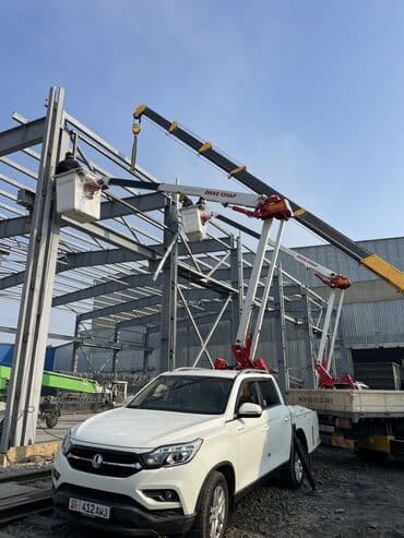 гидравлические домкраты: Автовышка 12 метр, 200 кг которот. Бишкек жана региондор боюнча — 3