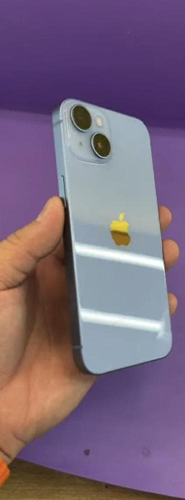 IPhone 14, Новый, 128 ГБ, Голубой, 86 %