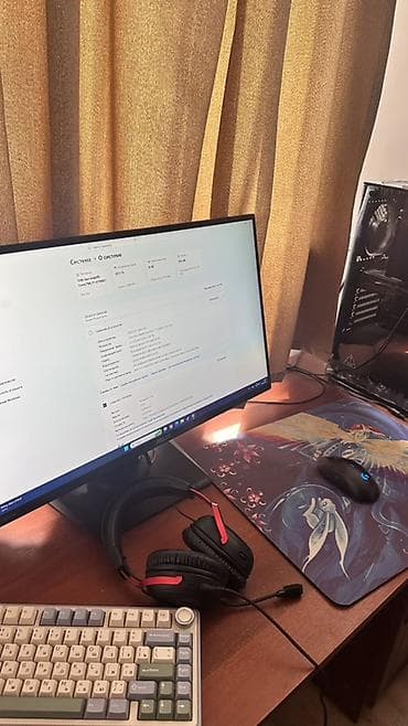 видеокарьа: Компьютер, ОЗУ 32 ГБ, Игровой, Intel Core i7, NVIDIA GeForce RTX 4060, SSD — 1