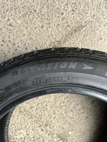 зимний пакрышка: Зимние шины (липучка), пара - Размер: 215/55 R17 - Индекс — 4