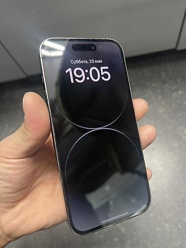 tecno phantom x2: IPhone 14 Pro, 128 ГБ, Черный, 81 % — 2