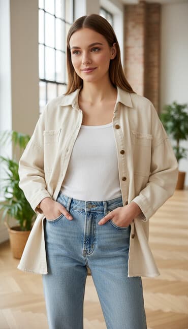 Рубашка, Оверсайз, Турция