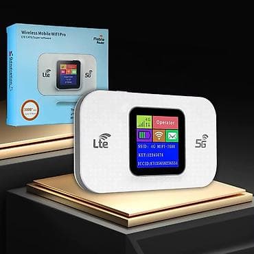 Портативный 4G/5G LTE MiFi роутер Wireless Mobile WiFi Pro (модель