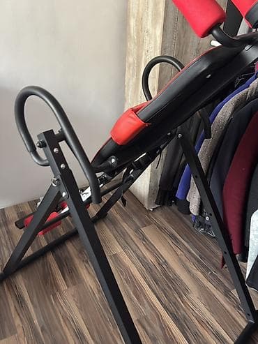 Гири: Инверсийный стол SILIN — тренажер для разгрузки позвоночника - — 3