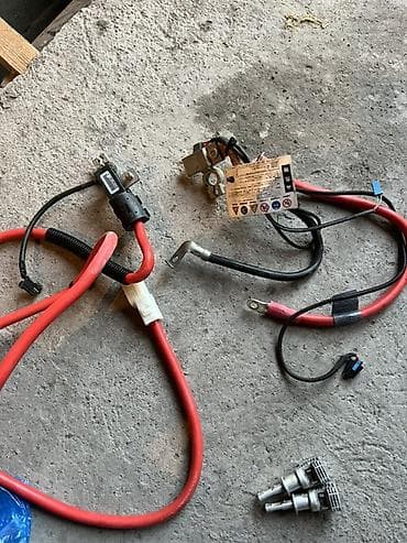 аккумуляторы для машин: БМВ Е60 Комплект силовых проводов и клемм АКБ для автомобиля — 2