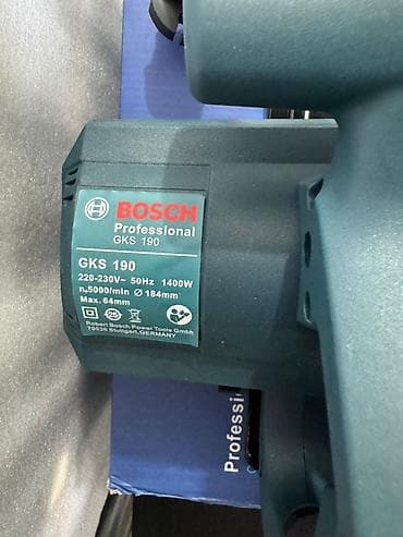 black decker: Циркулярные электропилы Новый, От электросети, Bosch, Глубина пропила 64 мм, Диаметр диска: 185 мм — 2