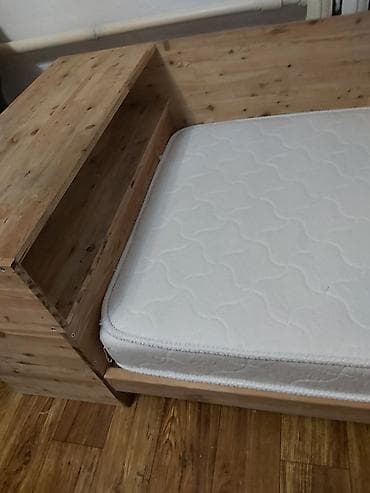 кровать машина: Кровать трансформер, Другой тип, Б/у, Полуторный, С матрасом — 2