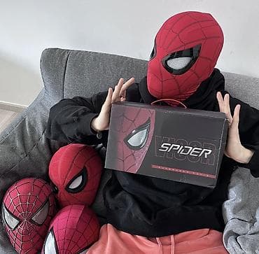 очки хамелион: Маска «Spider» (Superhero Movie) — полноразмерный шлем в стиле — 2