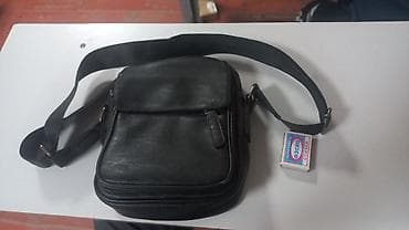 горизонтальная барсетка: Цена договорная,Мужская кожнная из росси сумка через плечо, компактная — 2