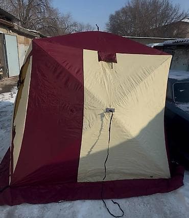 Велоаксессуары: Продаю экипировку для зимней рыбалки. Топовую (в своей серии) палатку — 4