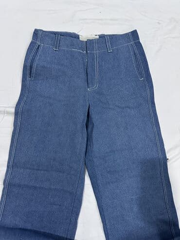 джинсы на девочку: Джинсы, Средняя талия, S — 2