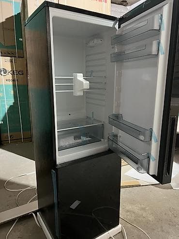 холодильник кемин: Холодильник KEG KD340R, двухкамерный, черное стекло - Современный — 4
