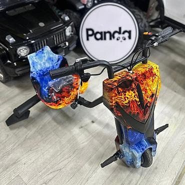 Детские самокаты: Электрический дрифт-трайк для детей - Формат: трехколесный — 5