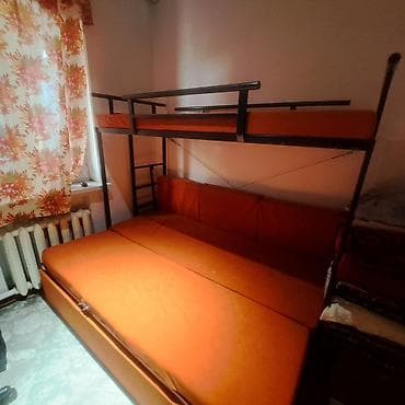 диван кроват: Двухъярусная кровать, С выкатной системой — 2