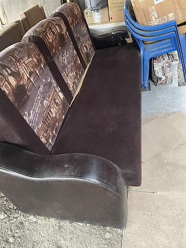 купить диванчик: Прямой диван, Б/у — 1