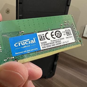 usb flash: Оперативная память (RAM) для ПК, Б/у, Crucial, 4 ГБ, DDR4, 2666 МГц — 1