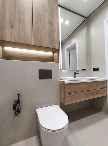 Квартиры: 2 комнаты, 77 м², Элитка, 12 этаж, Дизайнерский ремонт — 6