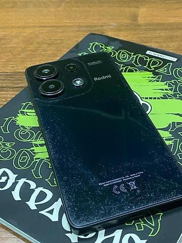Redmi, Redmi Note 13, Б/у, 128 ГБ, цвет - Черный, 1 SIM