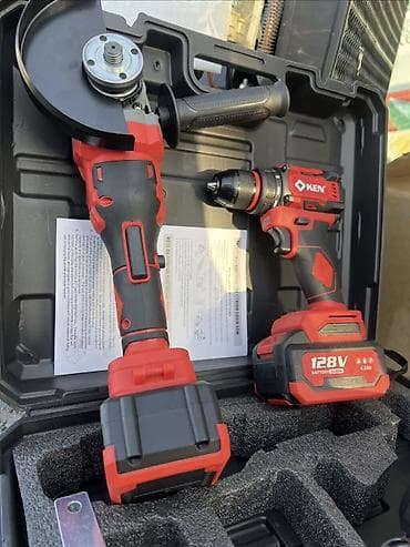 для полировки авто: Аккумуляторный комплект инструментов KEN в кейсе Состав набора: - — 1