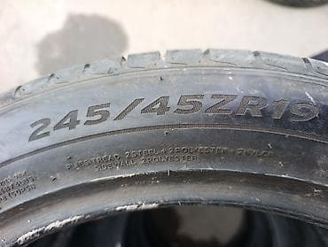 Диски: Шины 245 / 45 / R 19, Лето, Пара, Легковые, LAUFENN — 2