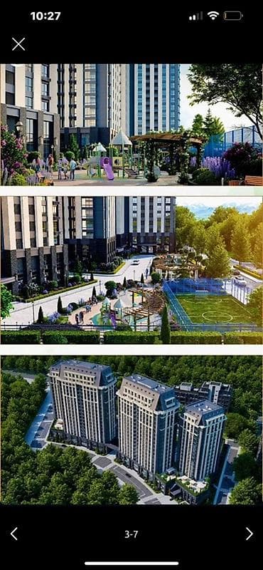 green park ихлас: 2 комнаты, 81 м², Элитка, 14 этаж, Готовая ПСО (под самоотделку) — 2