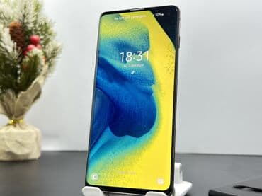 купить айфон бишкек: Samsung Galaxy S10 5G, Б/у, 128 ГБ, цвет - Черный, 1 SIM — 1