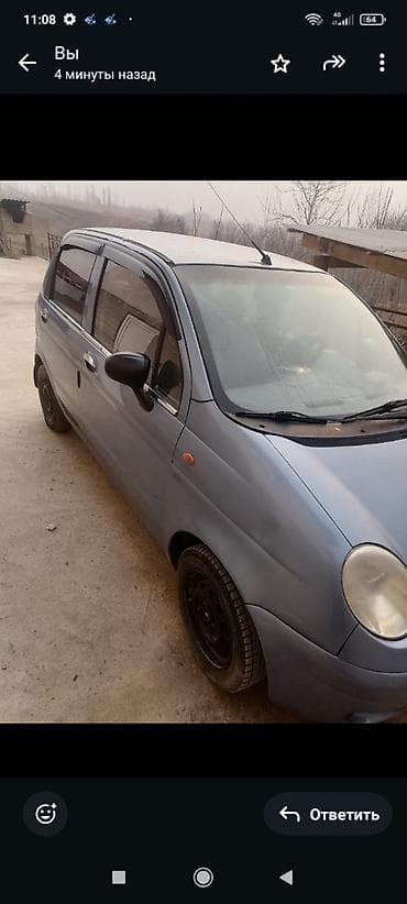 kia topic: Daewoo Matiz: 2008 г., 0.8 л, Механика, Бензин, Хэтчбэк — 6