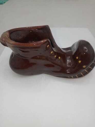 тележку советскую: Сувенир, в форме ботинка. Производство СССР. "Крым, Ялта-1982г — 4