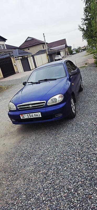 машина жыгули: Chevrolet Lanos: 2007 г., 1.3 л, Кол менен иштөөчү, Бензин, Седан — 2
