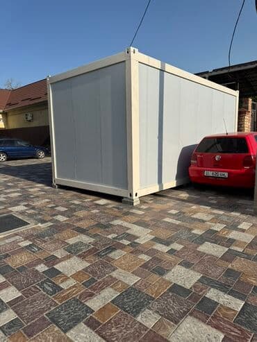 контейнер дома: Бытовой модуль/контейнерное здание (вагончик) - Размер приблизительно — 15