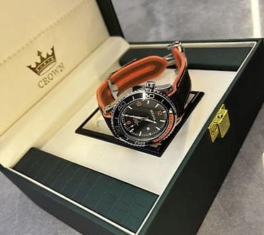 Стильные мужские часы от компании crown Для себя и для подарка самый — 3