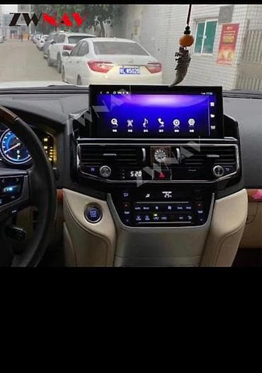 sound system: Toyota Land cruiser 200 Штатная мультимедийная система для автомобиля — 1