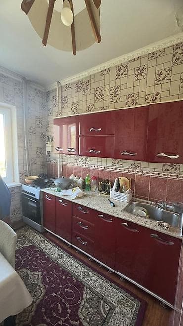 2 bedroom: 3 комнаты, Толойкон мкр., Агентство недвижимости, Семейным, от 6 месяцев, С мебелью полностью — 6