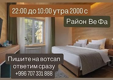 Сутки/ночь, уютные комнаты в районе ВеФа. Предлагаются отдельные