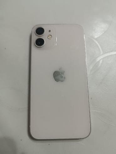 IPhone 12 mini, Б/у, 64 ГБ, Белый, Зарядное устройство, 98 % — 1