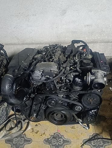 кто чинит двери: Дизельный мотор Mercedes-Benz 2001 г., 2.7 л, Б/у, Оригинал, Германия — 4