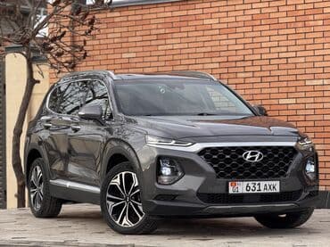 Hyundai Santa Fe: 2019 г., 2 л, Автомат, Дизель, Внедорожник at lalafo.kg Hyundai Santa Fe: 2019 г., 2 л, Автомат, Дизель, Внедорожник