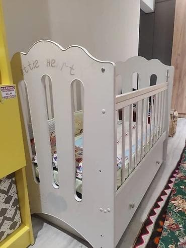 детский двухместный кровать: Детская односпальная кровать, Б/у, Для девочки, Для мальчика, С матрасом, Дерево, Самовывоз — 9