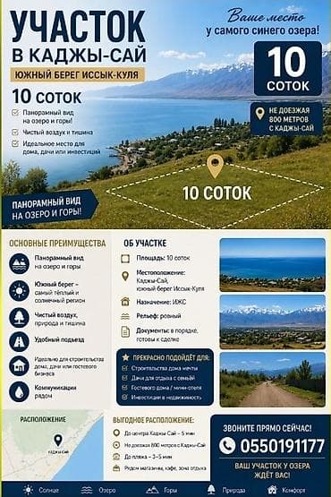 алай эс алуу жайлары: 10 соток, Курулуш, Кызыл китеп — 1