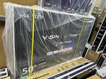 🔥💥СРОЧНАЯ АКЦИЯ !💥🔥 телик телевизор YASIN QLED 50Q90 130 см 50" 4k HD