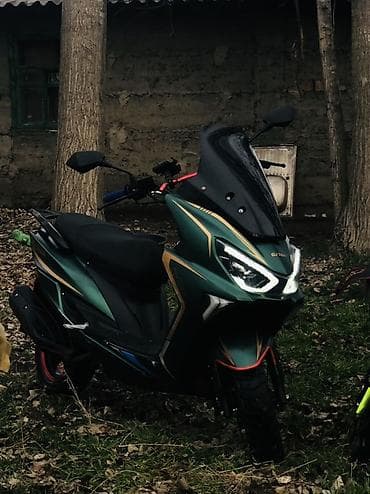 Скутерлер: Макси-скутер 150 куб. см, Бензин, Жаңы — 1