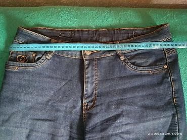 личный вещи: Пакет женских вещей! В пакете: 1. Джинсы новые 2. Джинсы старые — 9