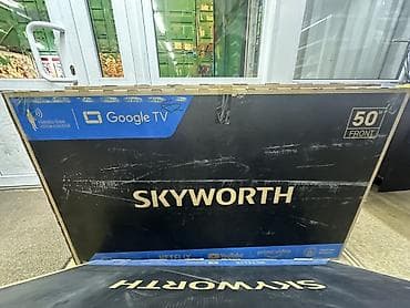 Телевизорлор: Телевизор SKYWORTH 50" - Диагональ: 50 дюймов - Платформа: Google TV — 1