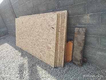 ош кийим: ОСП плиты (OSB) - Формат: ориентировочно 2500×1250 мм (стандартный — 1