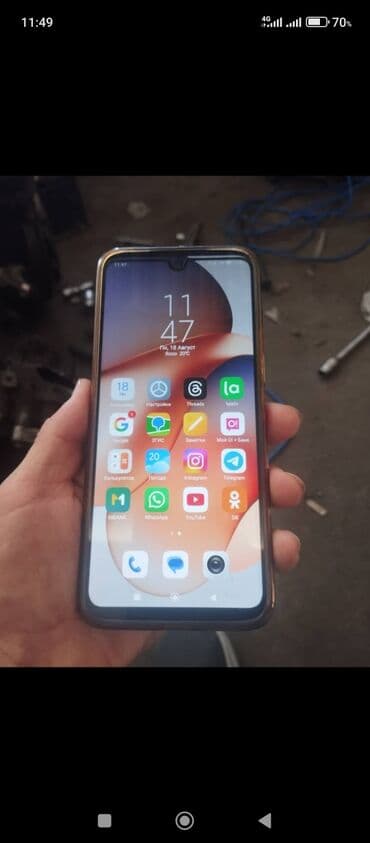 Redmi, Redmi 13, Б/у, 256 ГБ, цвет - Черный, eSIM