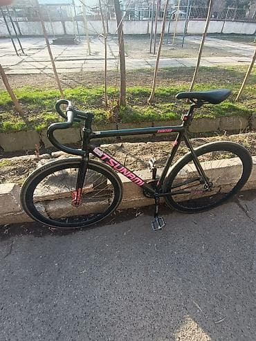 велосипеды fix tsunami: Шоссейный велосипед, Tsunami, Рама L (172 - 185 см), Б/у — 1